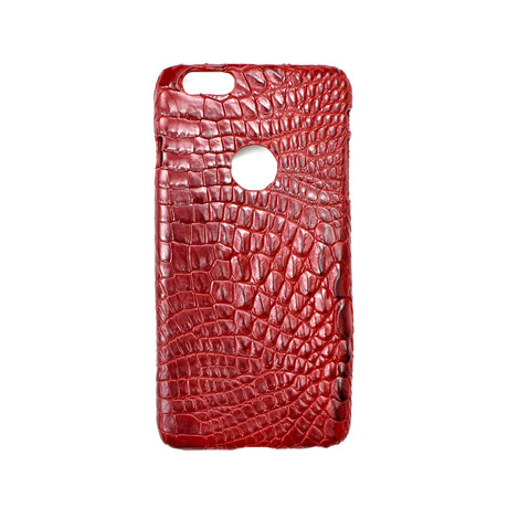 Crocodile iPhone Case // Red (iPhone 6/6s)