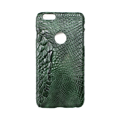 Crocodile iPhone Case // Green