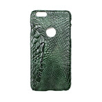 Crocodile iPhone Case // Green