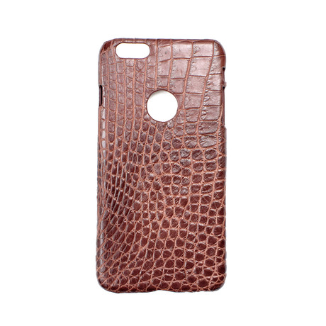 Crocodile iPhone Case // Brown (iPhone 6/6s)