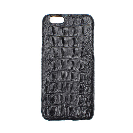 Crocodile iPhone Case // Black (iPhone 6/6s)