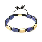 Rectangle Lapis Bracelet