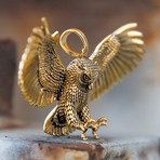 Great Horned Owl Pendant Necklace