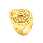 Egyptian Pharaoh Ring (Size 7)