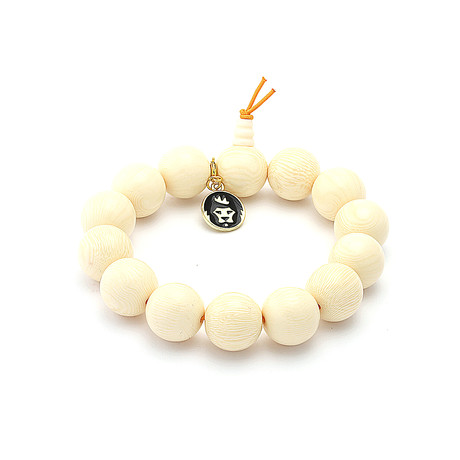 Ivory Mala Stretch Bracelet