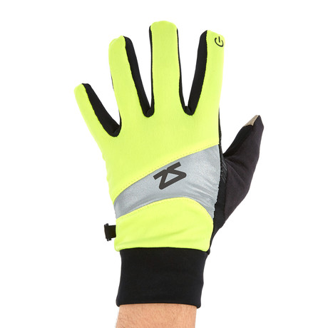 Reflect Running Gloves // Neon Yellow (S)