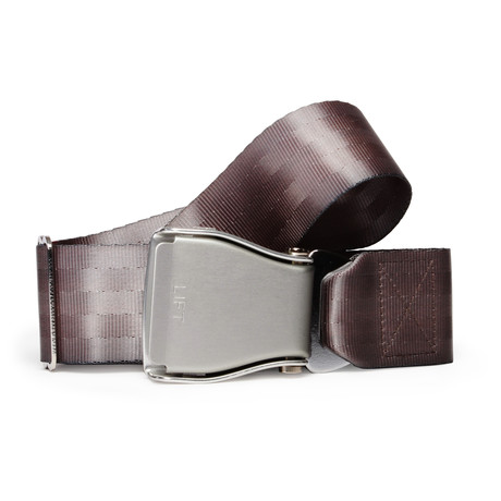 Original Airplane Seat Belt // Grey Mexico