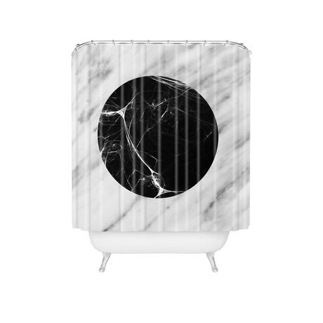 Marble Eclipse Shower Curtain