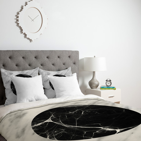 Marble Eclipse Duvet Cover (Twin)
