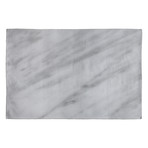 Italian Marble Carrara Woven Rug (2'L x 3'W)