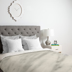 Italian Marble Carrara Duvet Cover (Twin)