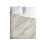 Italian Marble Carrara Duvet Cover (Twin)