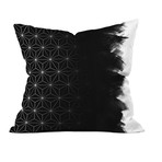 Desaturate Shadows Throw Pillow (18" x 18")