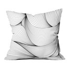 Seamless Lines Throw Pillow (18" x 18")