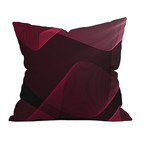 Pink Idea Throw Pillow (18" x 18")