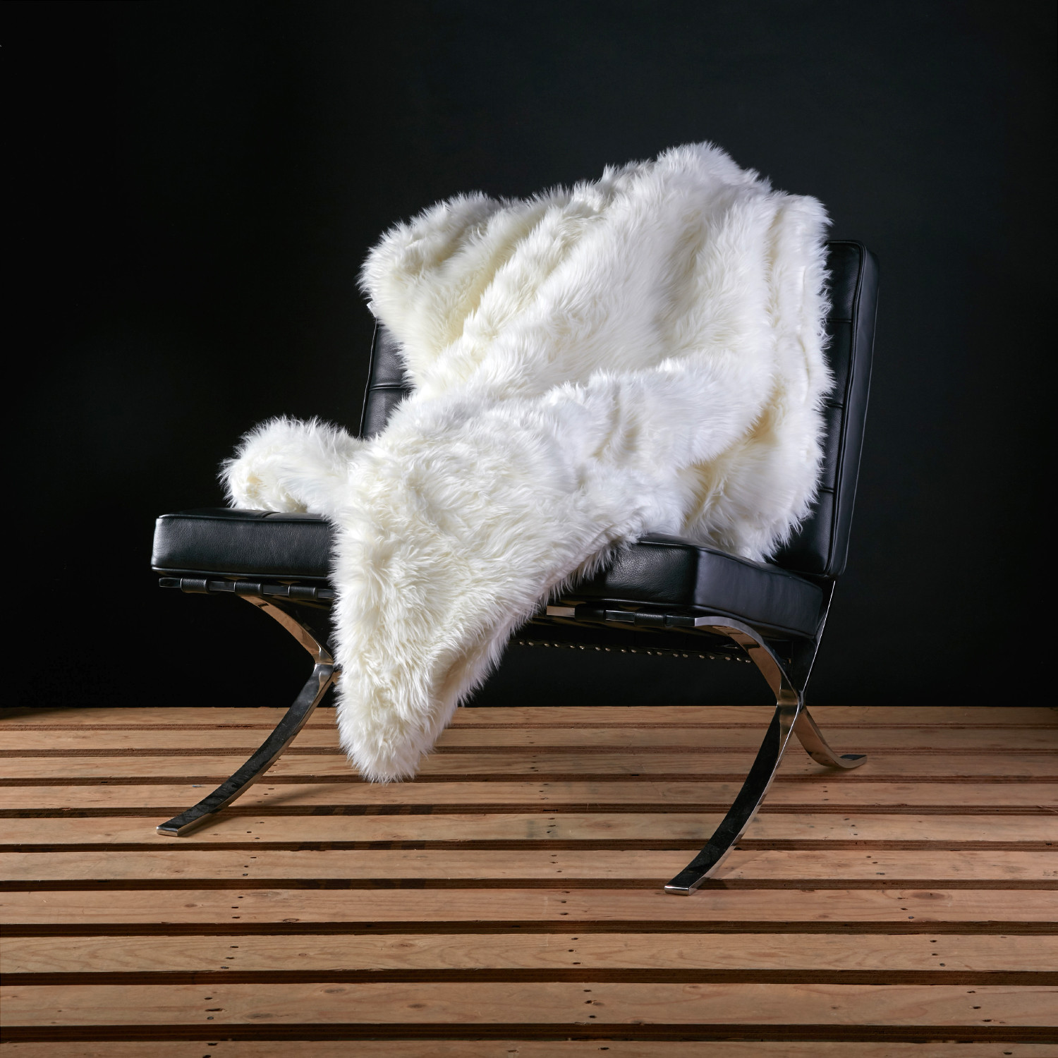 Lux Throw // Australian Sheep // Ivory Tourance Touch of Modern