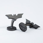 Dark Knight Cufflinks // Plated