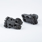 3D Batman Tumbler Cufflinks // Plated