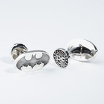 Sterling Batman Cufflinks