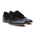 Medias Brogue Wingtip // Black (US: 7)