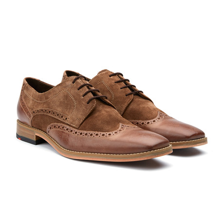 Medias Brogue Wingtip // Cigar (US: 7)