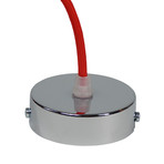 Concrete Lamp // Colors (Red)