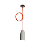 Concrete Lamp // Colors (Red)