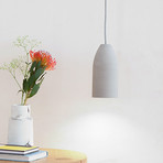 Concrete Lamp // Neutrals (Black)