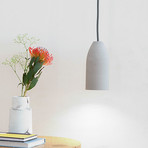 Concrete Lamp // Neutrals (Black)