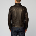 Classic Leather Jacket // Black (M)