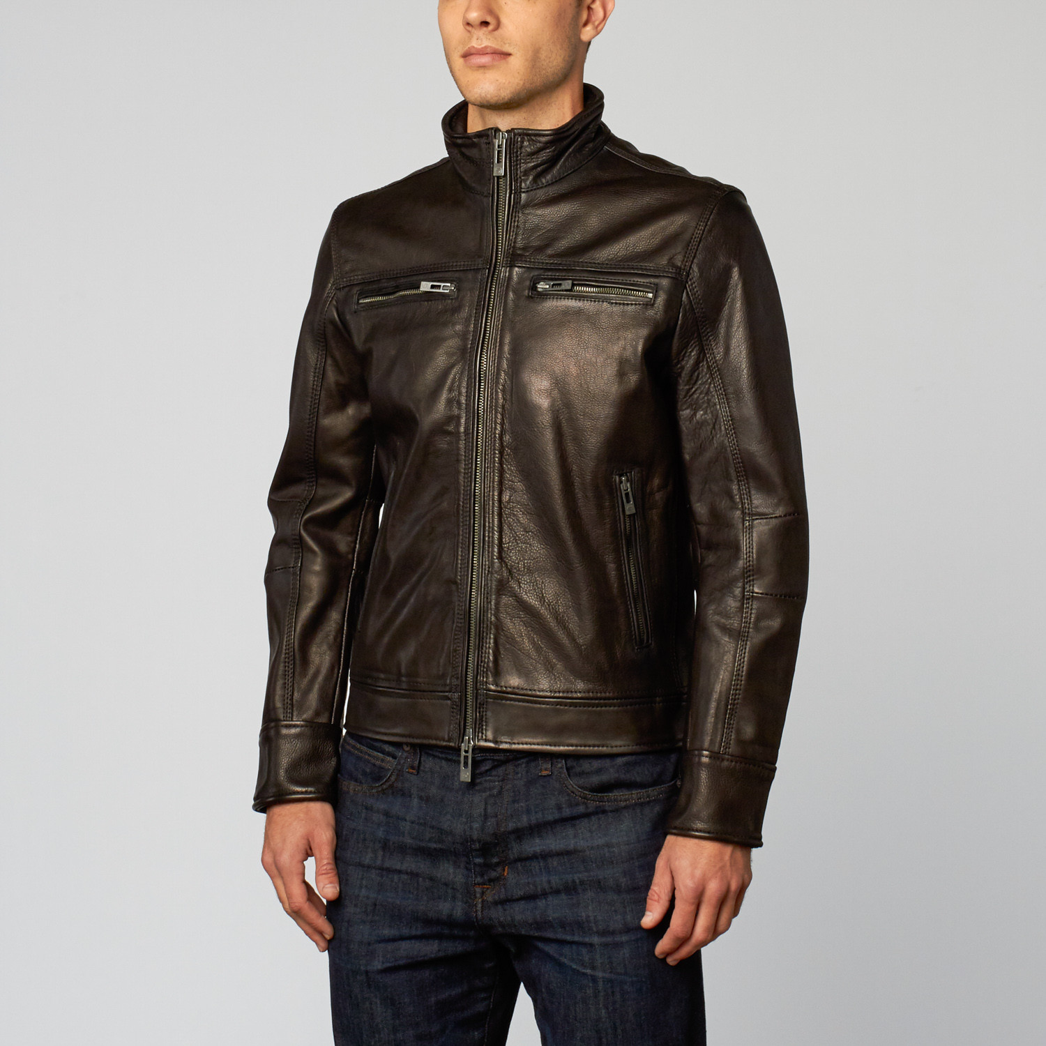 Classic Leather Jacket // Black (S) - Rogue State - Touch of Modern
