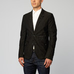 Rogue State Cotton Twill Blazer // Black (M)