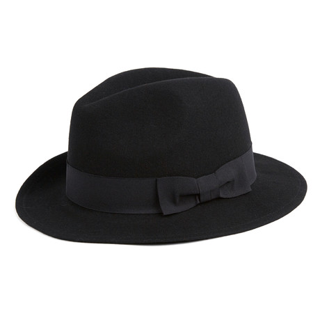 Wool Fedora // Black (S)