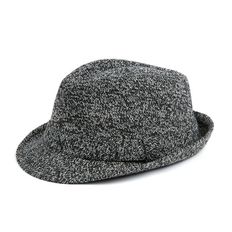 Acrylic Fedora // Black (S/M)