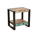 Teak Trend Side Table