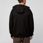 Oversized Layer Hoodie // Black (S)