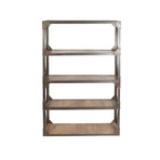 Industrial Bookshelf // Rust Finish