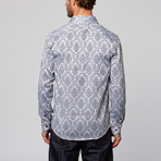 Modern Fit Button-Up Shirt // Arabesque Grey (S)