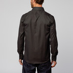 Rosso Milano // Modern Fit Button-Up Shirt // Pin Dot Black (2XL)