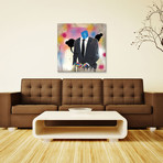 Suit Guy (18"W x 18"H x 0.75"D)