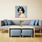 Elizabeth Taylor (18"W x 18"H x 0.75"D)