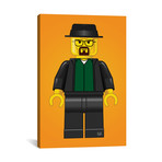 Lego Walter White // Famous When Dead (26"W x 18"H x 0.75"D)