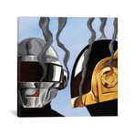 Daft Punk // Famous When Dead (18"W x 18"H x 0.75"D)