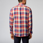 Lancaster Plaid Shirt // Red (S)