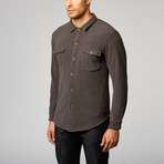 Tamarack Fleece Shirt Jacket // Charcoal (XL)