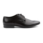 Domeno // Genuine Leather Derby // Black (Euro: 44)