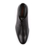 Domeno // Genuine Leather Derby // Black (Euro: 45)