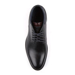 Genuine Grain Leather Dress Shoe // Black (Euro: 39)