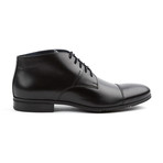 Genuine Grain Leather Shoe // Black