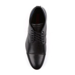 Genuine Grain Leather Shoe // Black